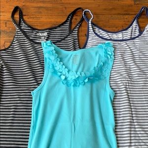 Lot of 3 women’s tank style camis